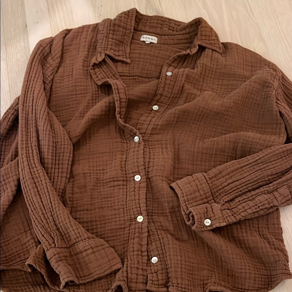 DONNI. Gauze bubble Shirt